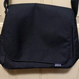 Patagonia Black Messenger Bag